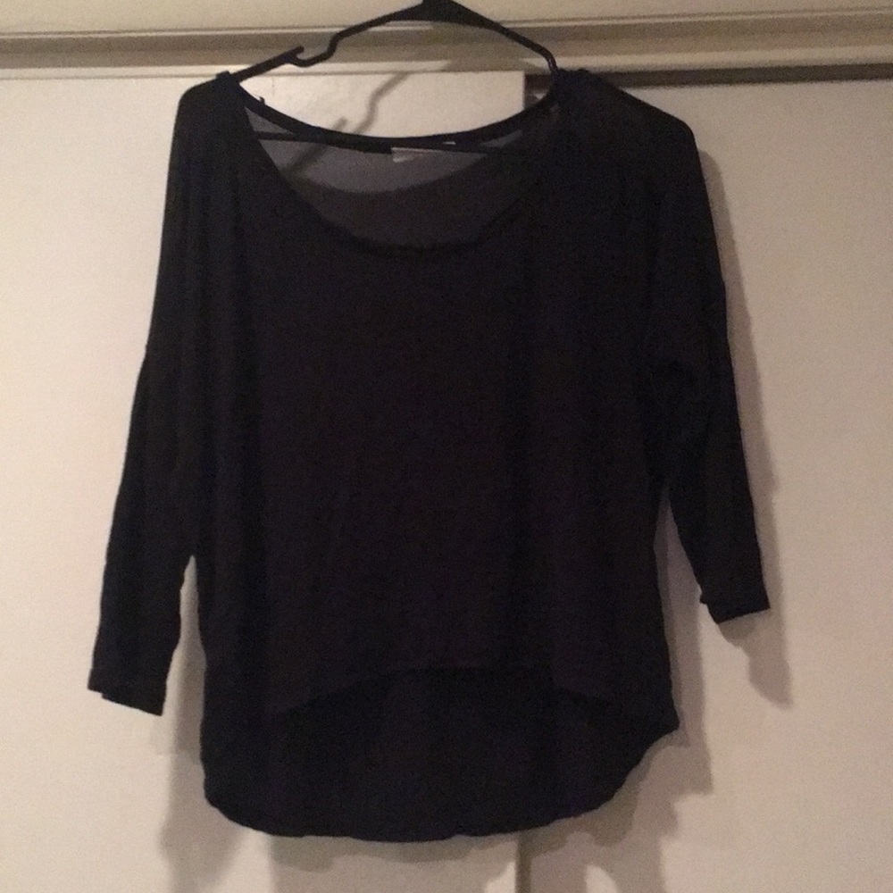 Partly Cropped Blouse